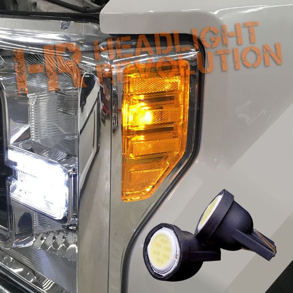 Ford Super Duty (17-22) GTR LED Front Parking Light Upgrade | HR